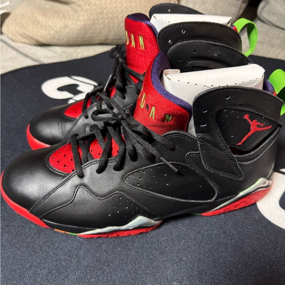Jordan Black and Red Sneakers Iconic Style